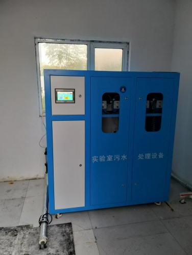 河北實(shí)驗(yàn)室污水處理設(shè)備安裝現(xiàn)場